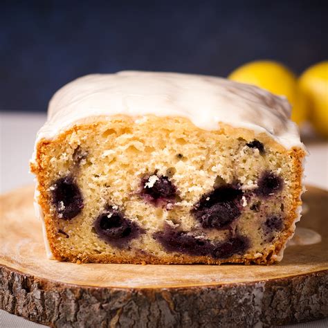 lemon_cakes|Blueberry Lemon Loaf Cake with Icing